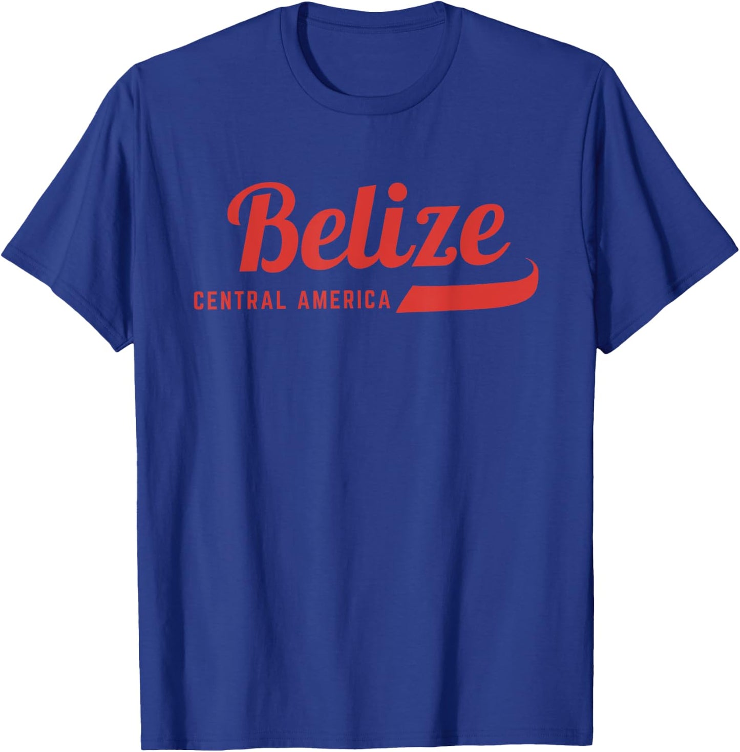 Belize Central America Pride Explore, Adventure, Discover T-Shirt - T-Shirt | Royal