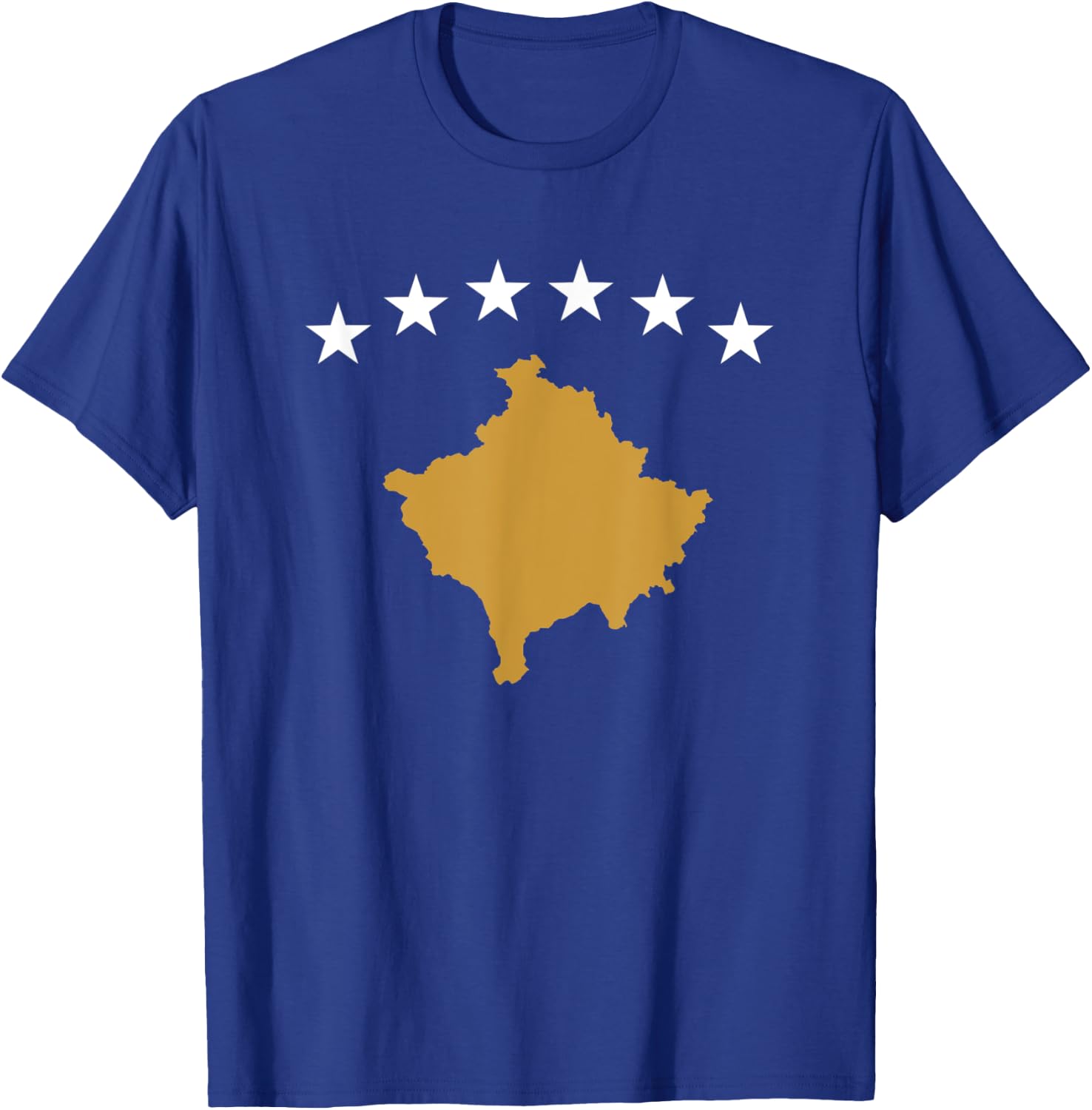 Kosovo Flag Men Women And Kids T-Shirt - T-Shirt | Royal