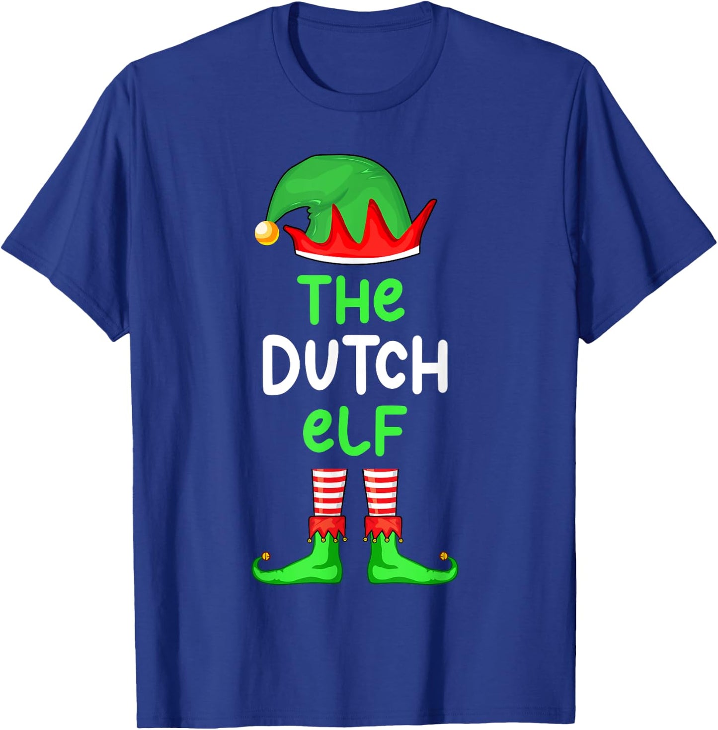 I'm The Dutch Elf Netherlands Christmas Funny Pajama T-Shirt - T-Shirt | Royal