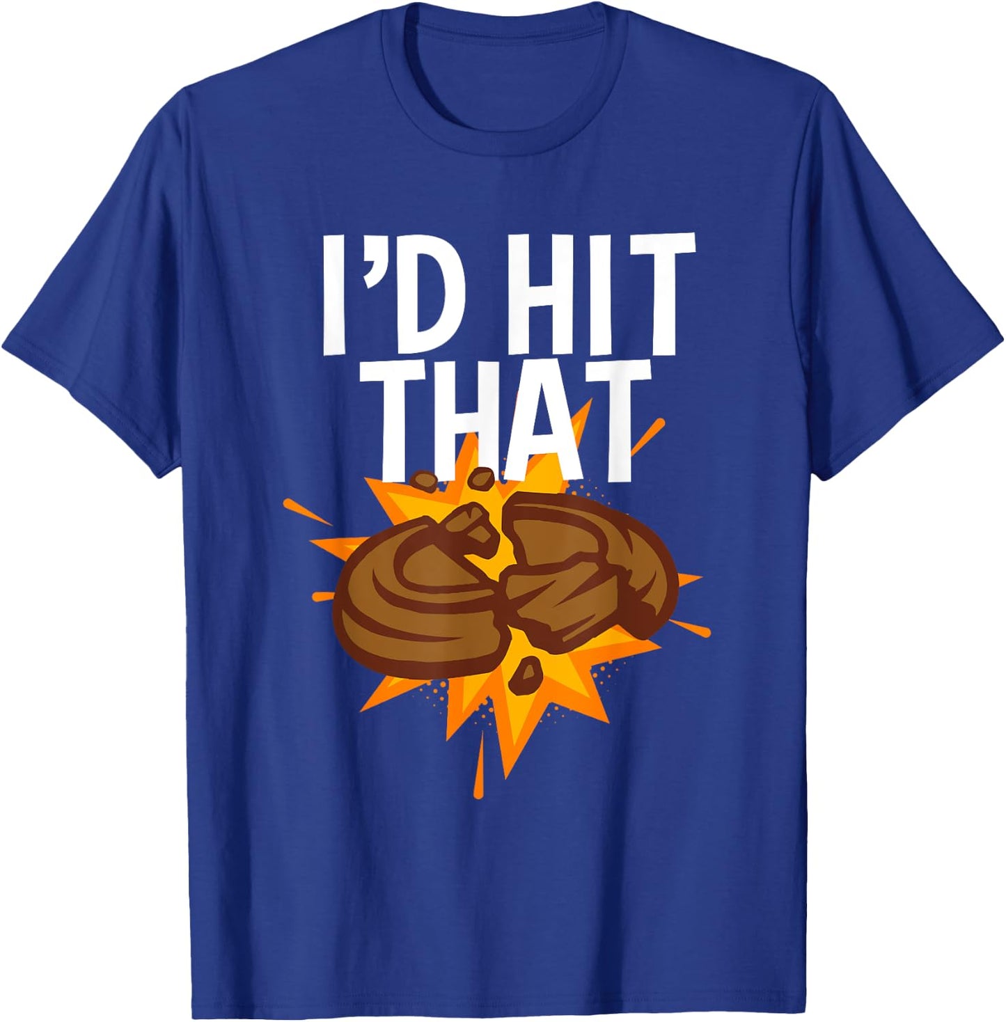 Cool Clay Shooting Women Sporting Pigeon Trap Target T-Shirt - T-Shirt | Royal
