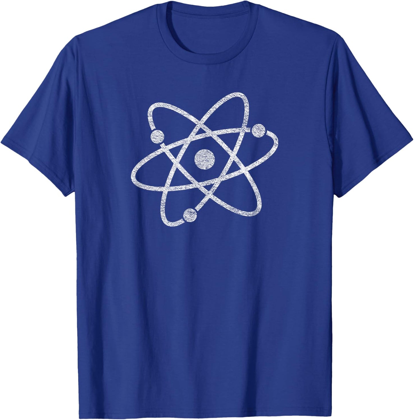 Atomic Symbol Atom Whirl Atomic Power Energy Nuclear T-Shirt - T-Shirt | Royal