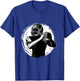 Sports American Football Player Throw Quarterback T-Shirt - T-Shirt | Royal