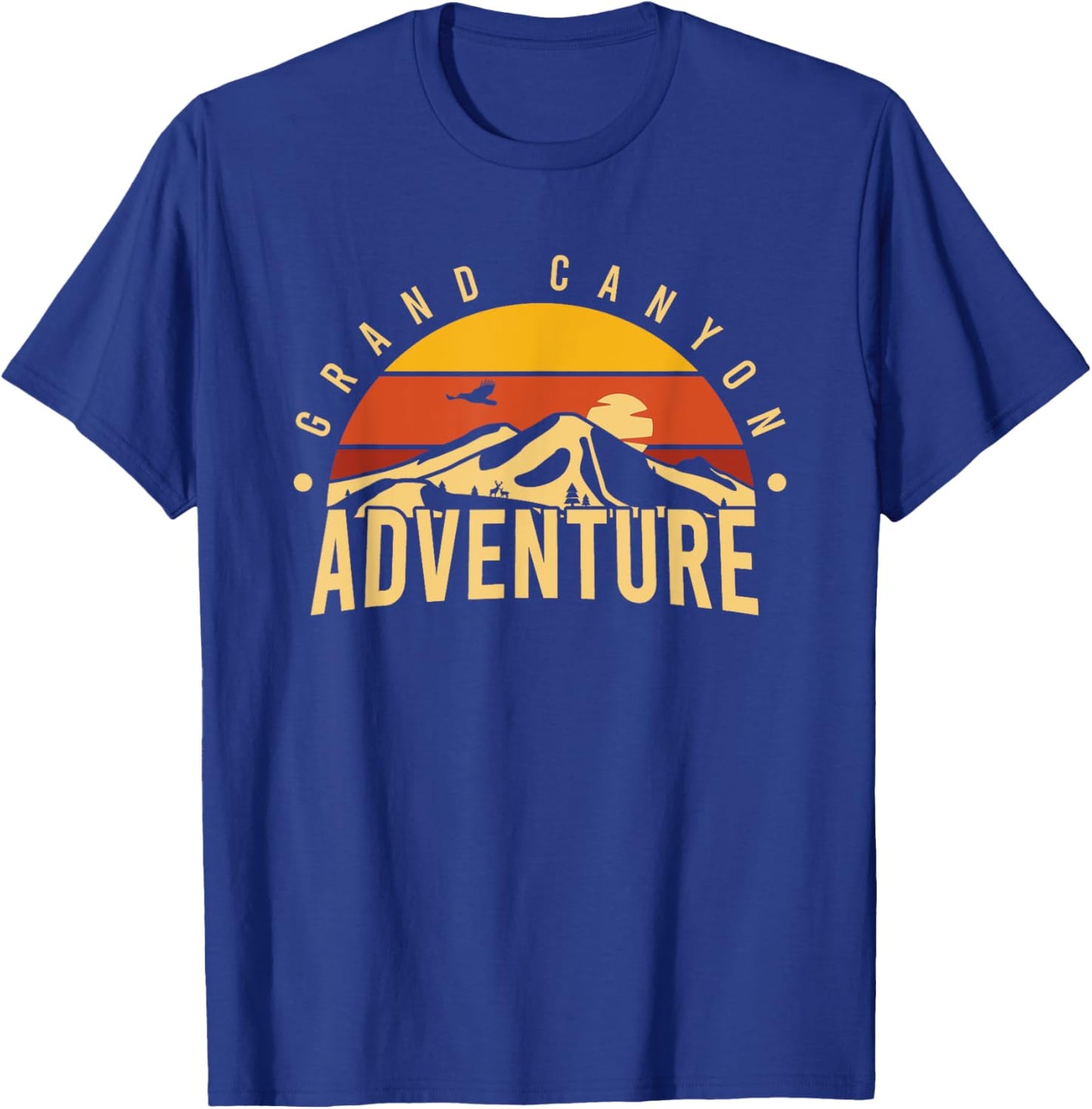 Grand Canyon National Park - Throwback Design - Classic T-Shirt - T-Shirt | Royal