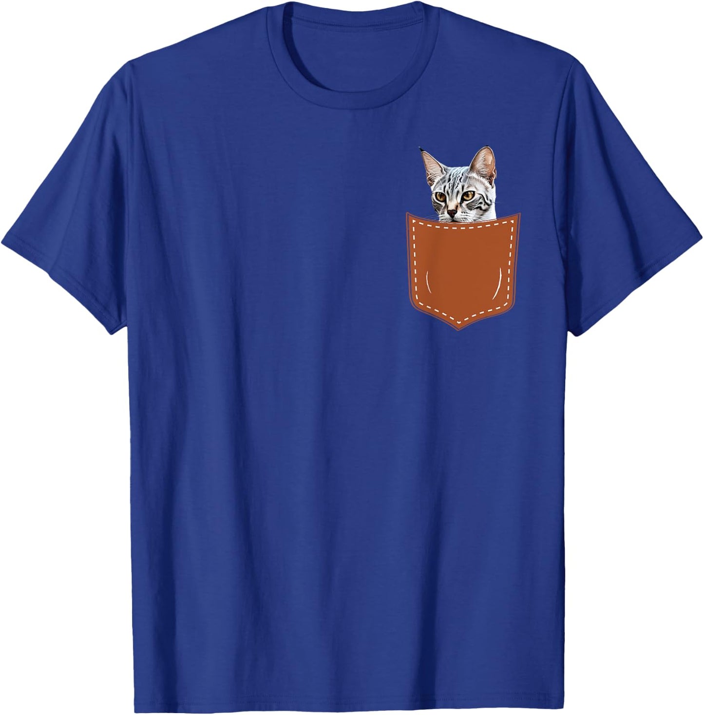 Funny Egyptian Mau Cat in My Pocket,Egyptian Mau Lover Owner Women Kids T-Shirt - T-Shirt | Royal
