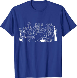 Jesus Christ washed the feet of his disciples T-Shirt - T-Shirt | Royal