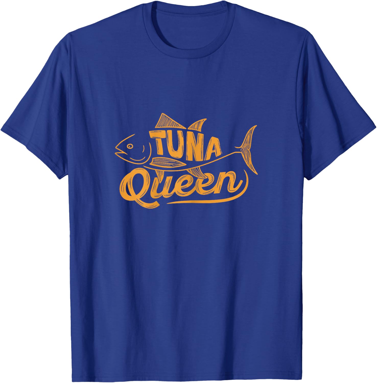 Tuna Queen Design for a Tuna Lover T-Shirt - T-Shirt | Royal