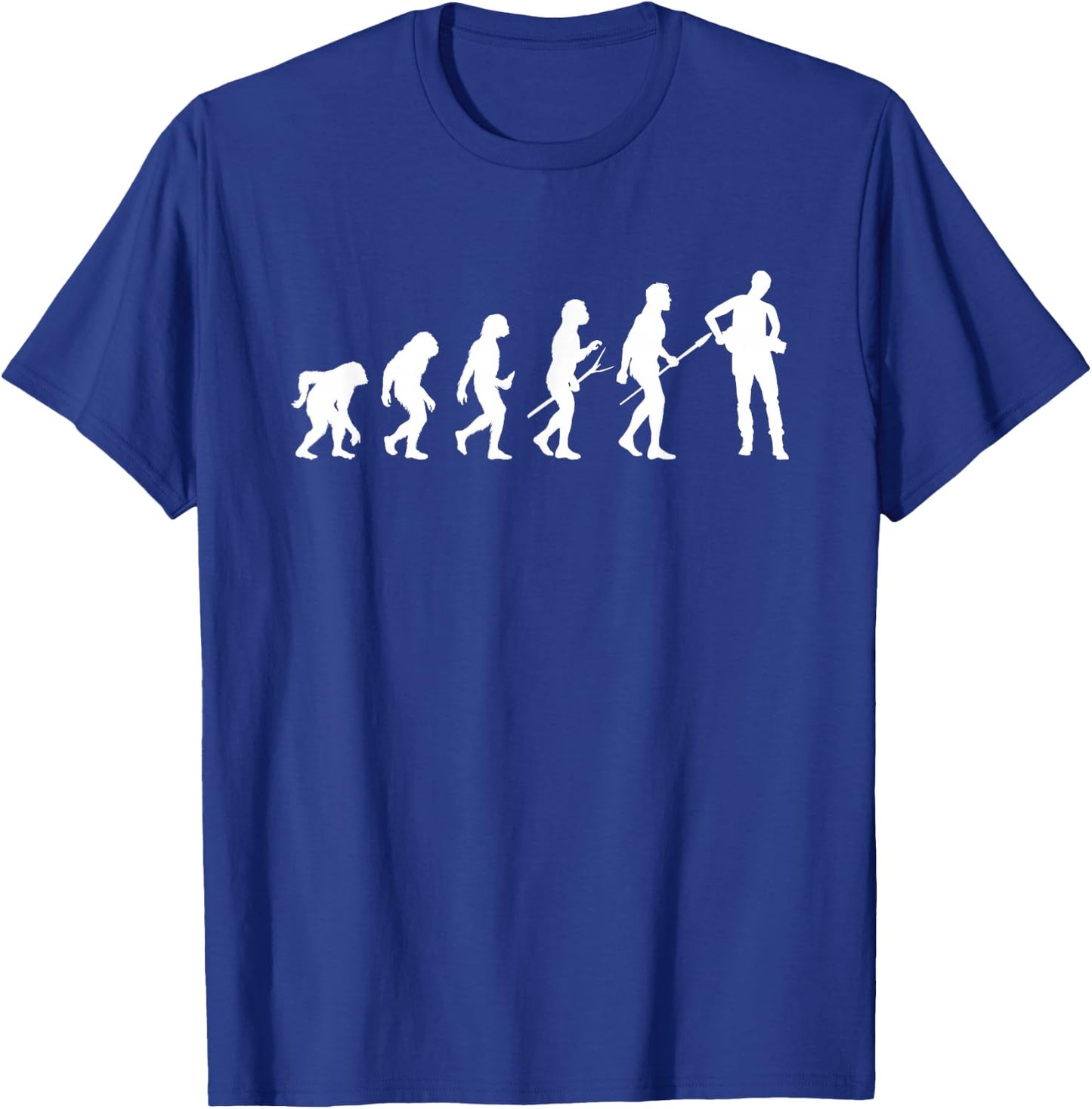 Hurdy-Gurdy Evolution Design for a Hurdy Gurdy lover T-Shirt - T-Shirt | Royal