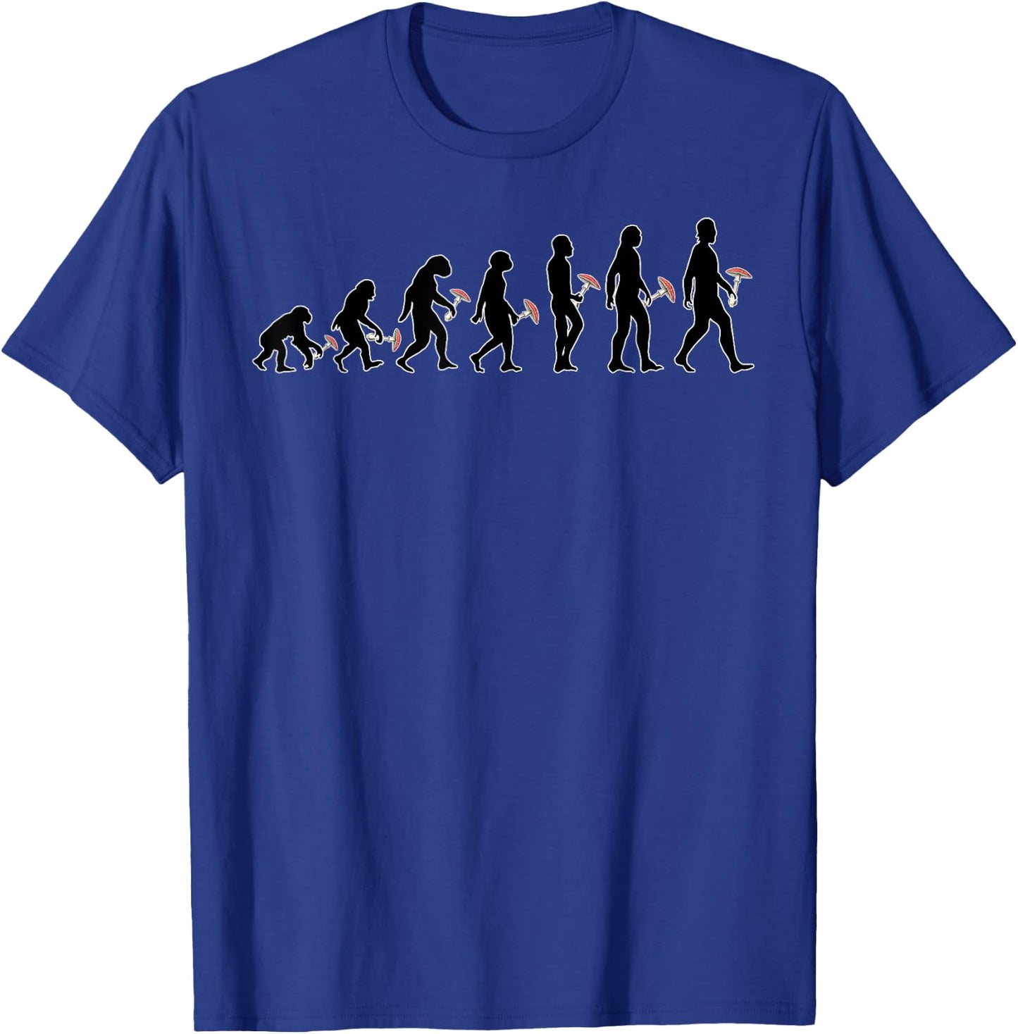 Funny Stoned Ape Theory Microdosing since Ancient Times T-Shirt - T-Shirt | Royal