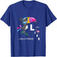 Tropical Bird | Pirate T-Shirt - T-Shirt | Royal