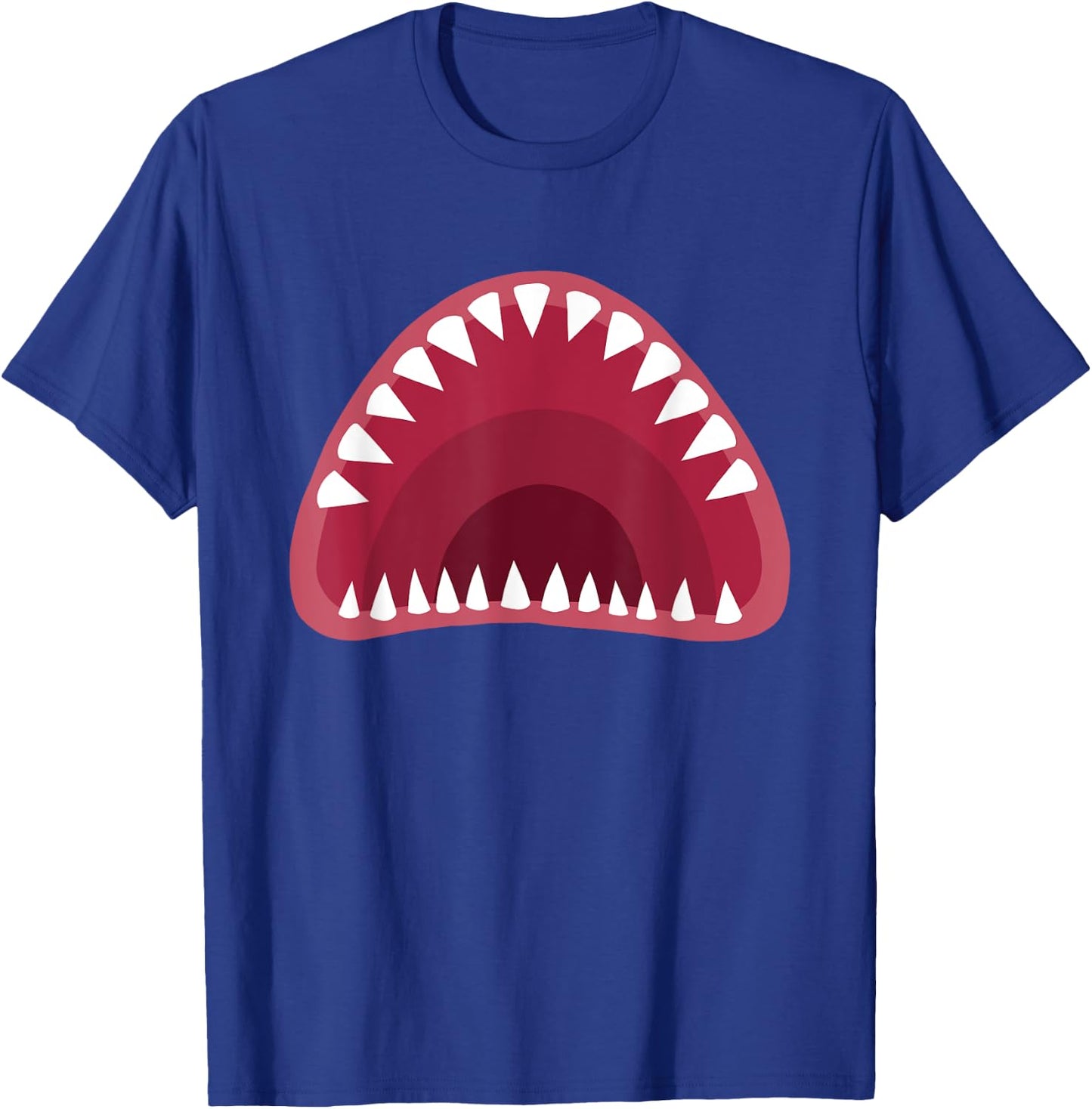 Shark Mouth Halloween T-Shirt - T-Shirt | Royal