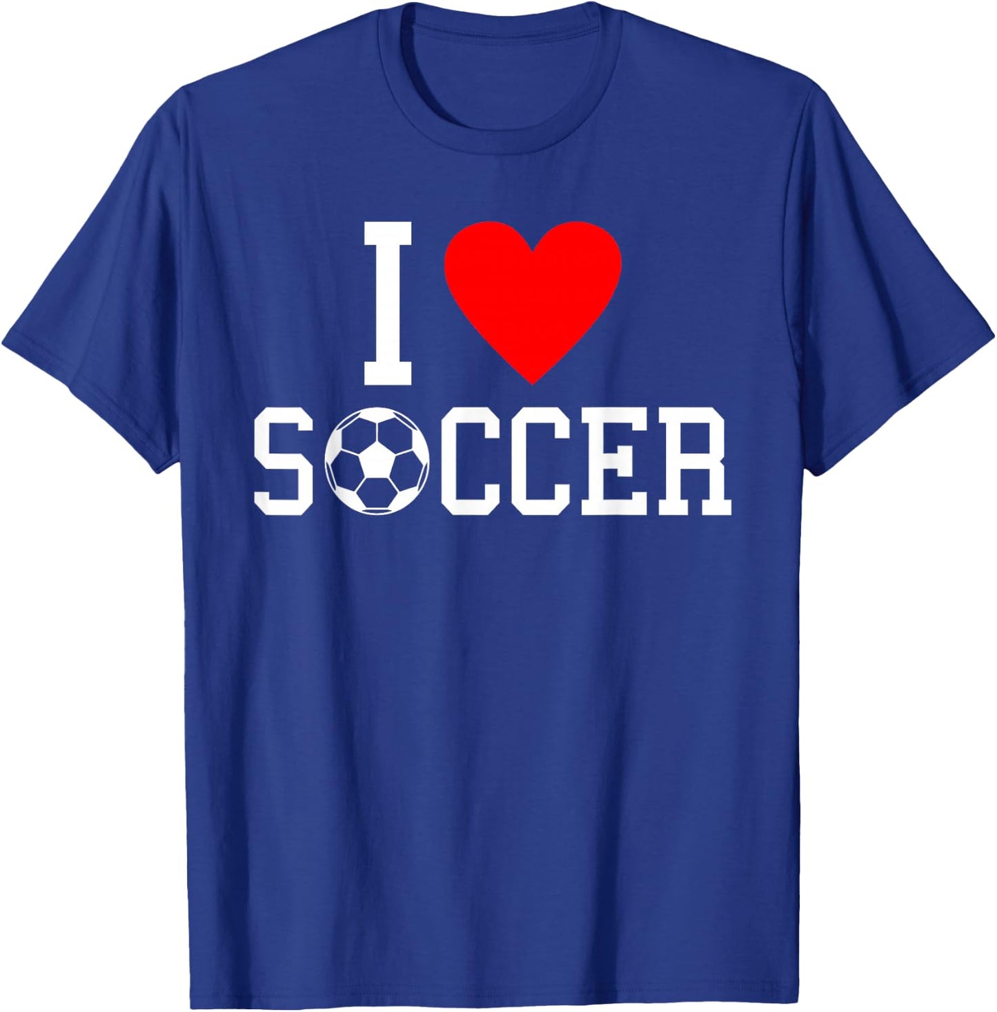 I love Soccer T-Shirt - T-Shirt | Royal