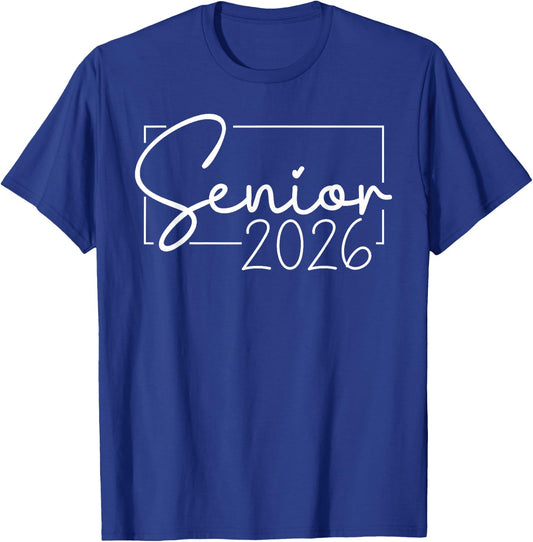 Senior 2026 Graduation Year Class of 2026 T-Shirt - T-Shirt | Royal