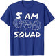 5 AM Squad | Funny Gym Workout Quote Apparel T-Shirt - T-Shirt | Royal