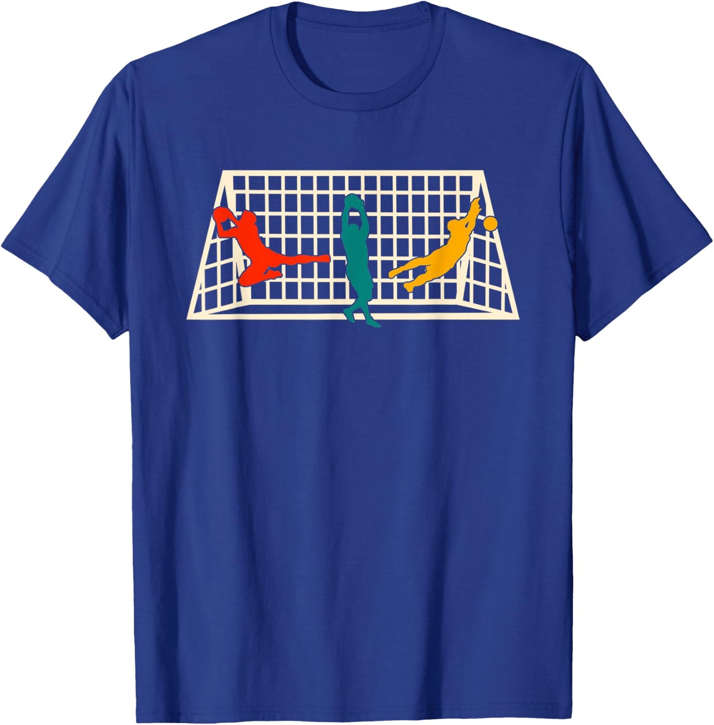 Goalie Goalkeeper Soccer Player Sport Team Keeper Goaltender T-Shirt - T-Shirt | Royal