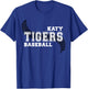 Katy Tigers T-Shirt - T-Shirt | Royal