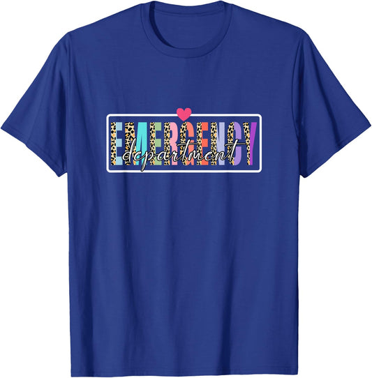 Emergency Department Emergency Room Healthcare Nursing Er T-Shirt - T-Shirt | Royal