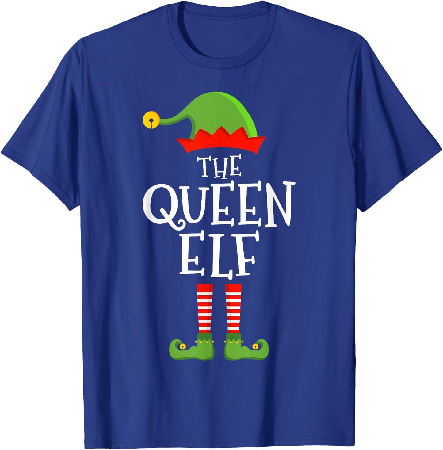 The queen elf funny christmas matching family pajama T-Shirt - T-Shirt | Royal