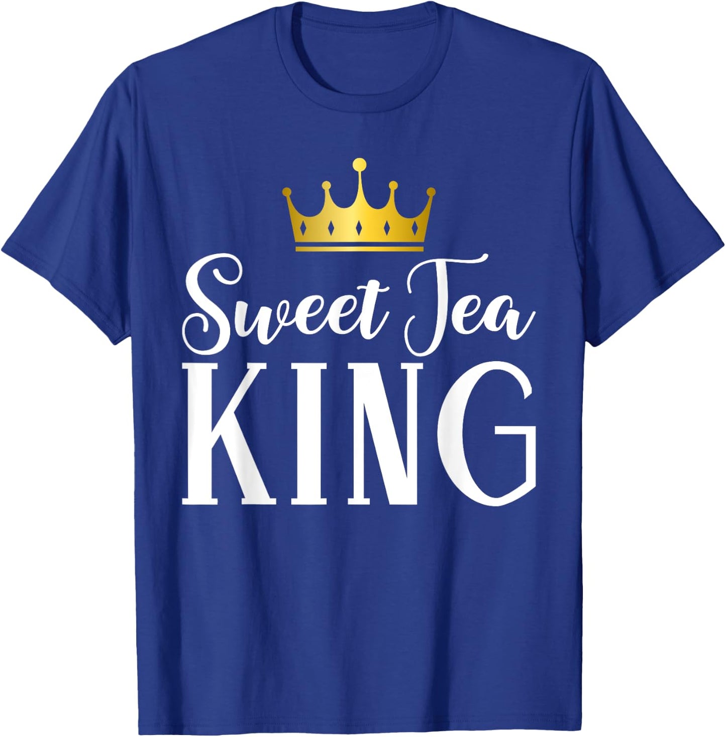 Sweet Tea King T-Shirt - T-Shirt | Royal