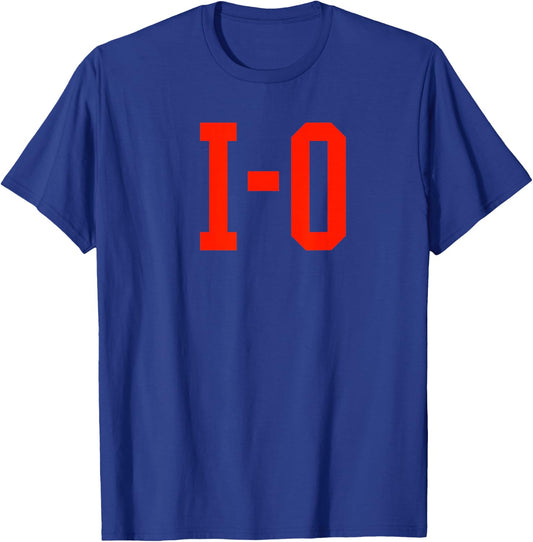 Cool Couples, Best Friends I-O Half of O-H Ohio Scarlet Gear T-Shirt - T-Shirt | Royal