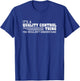 Funny It's A Quality Control Thing A QC Inspector QA Worker T-Shirt - T-Shirt | Royal