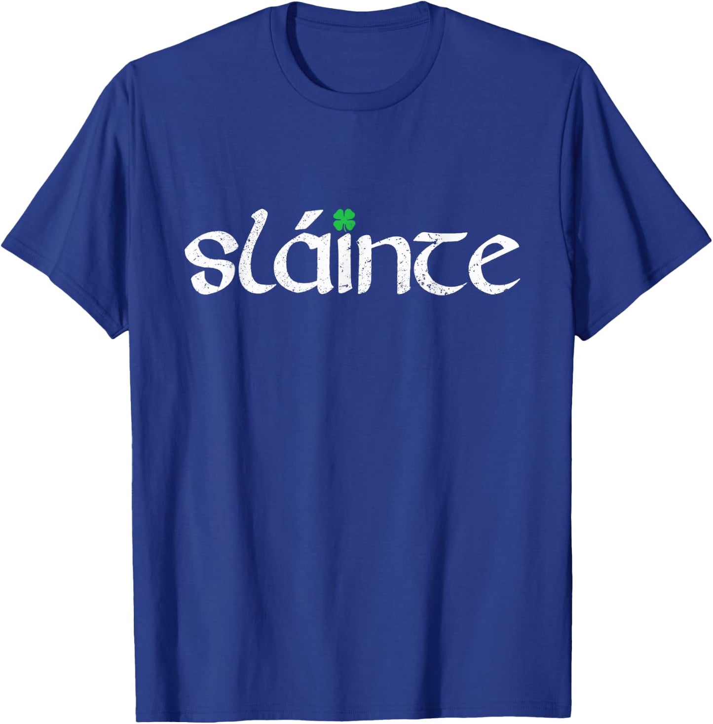 Drinking Slainte Cheers Good Health Ireland Men Women Irish T-Shirt - T-Shirt | Royal