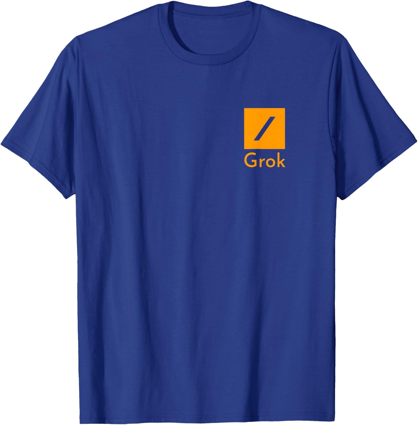 (TWO SIDED) Grok AI - Independent Artificial Intelligence T-Shirt - T-Shirt | Royal