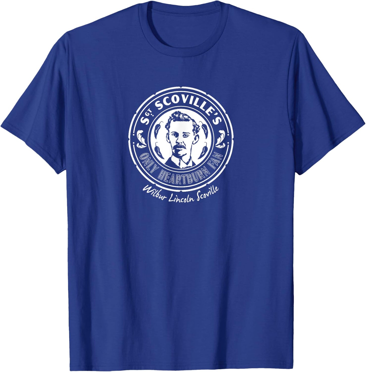 Scoville Scale Heartburn Fan T-Shirt - T-Shirt | Royal