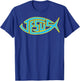 Jesus Fish - Ichthys Symbol - Christian Design For Teen T-Shirt - T-Shirt | Royal