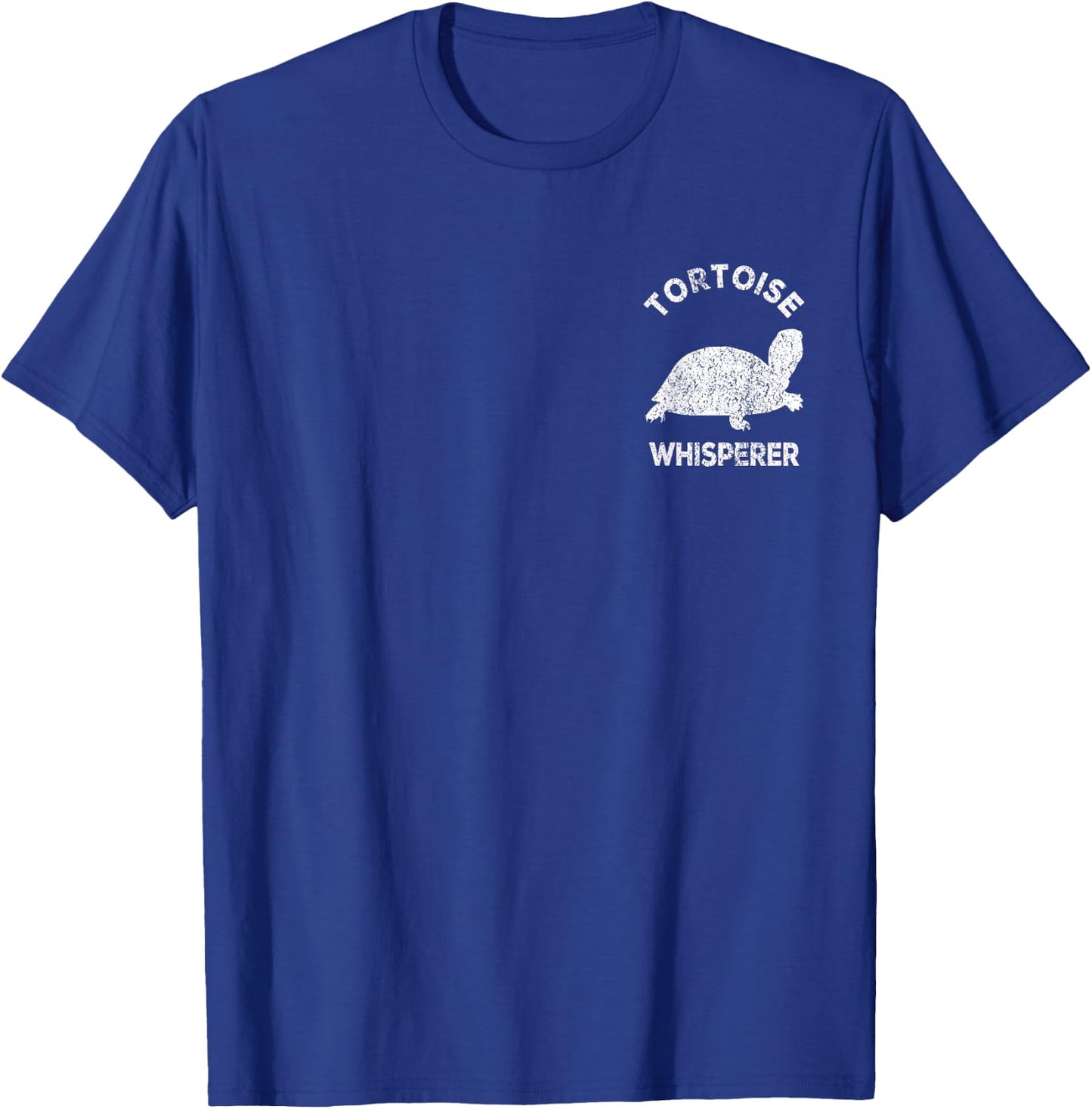 Tortoise Whisperer Turtle Lover Funny Tortoise Quote T-Shirt - T-Shirt | Royal