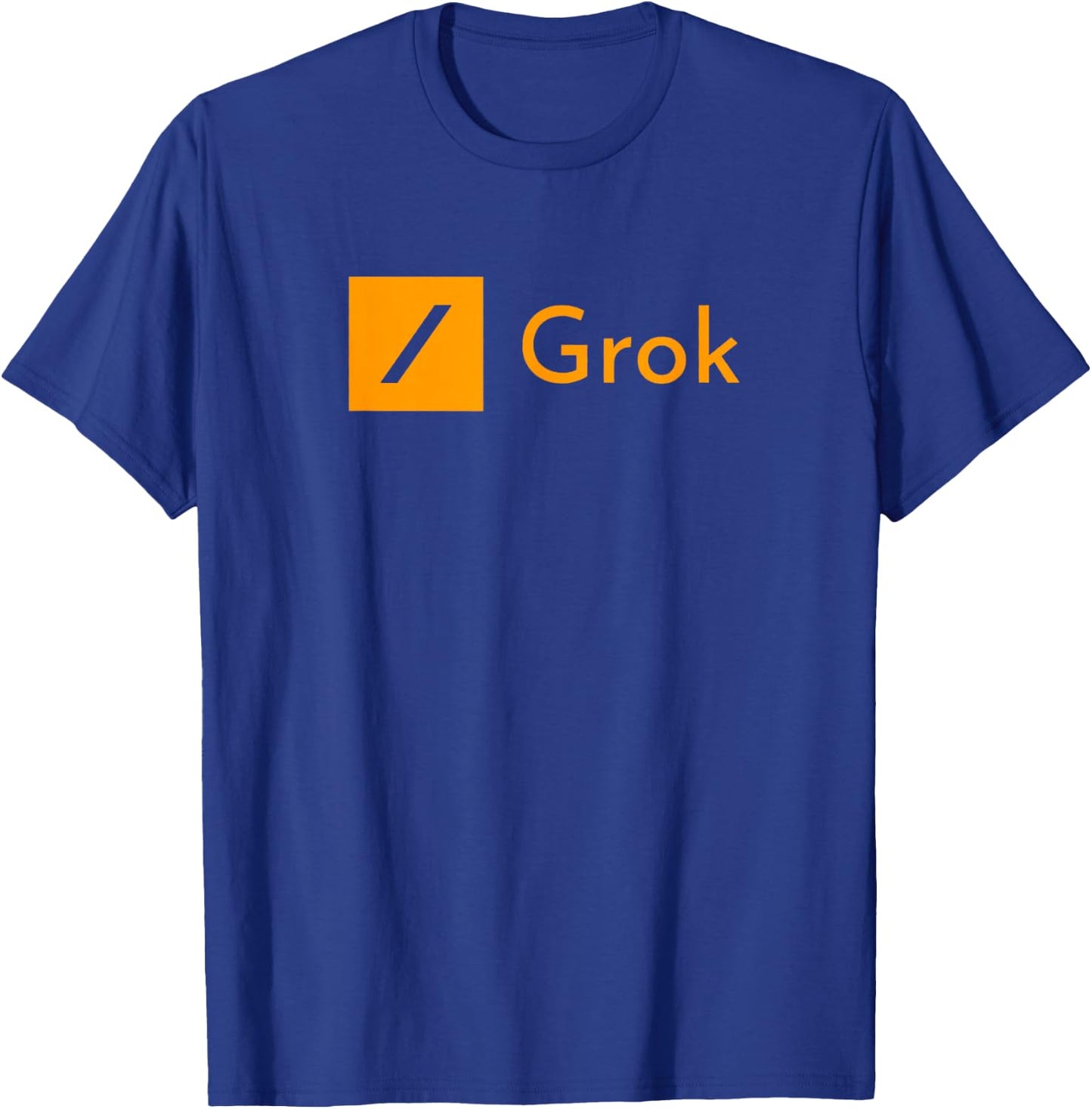 Grok AI - Artificial Intelligence Software w/ Sense of Humor T-Shirt - T-Shirt | Royal