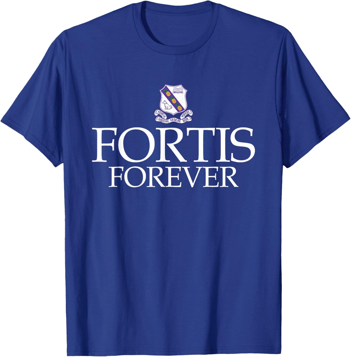 Fortis Forever Kingston College Fan Gift T-Shirt - T-Shirt | Royal