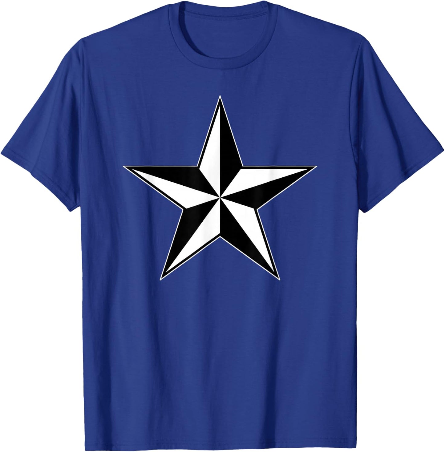 Nautical Star North Navigation Symbol T-Shirt - T-Shirt | Royal