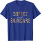 Coffee And Skincare Leopard Esthetician Skincare T-Shirt - T-Shirt | Royal