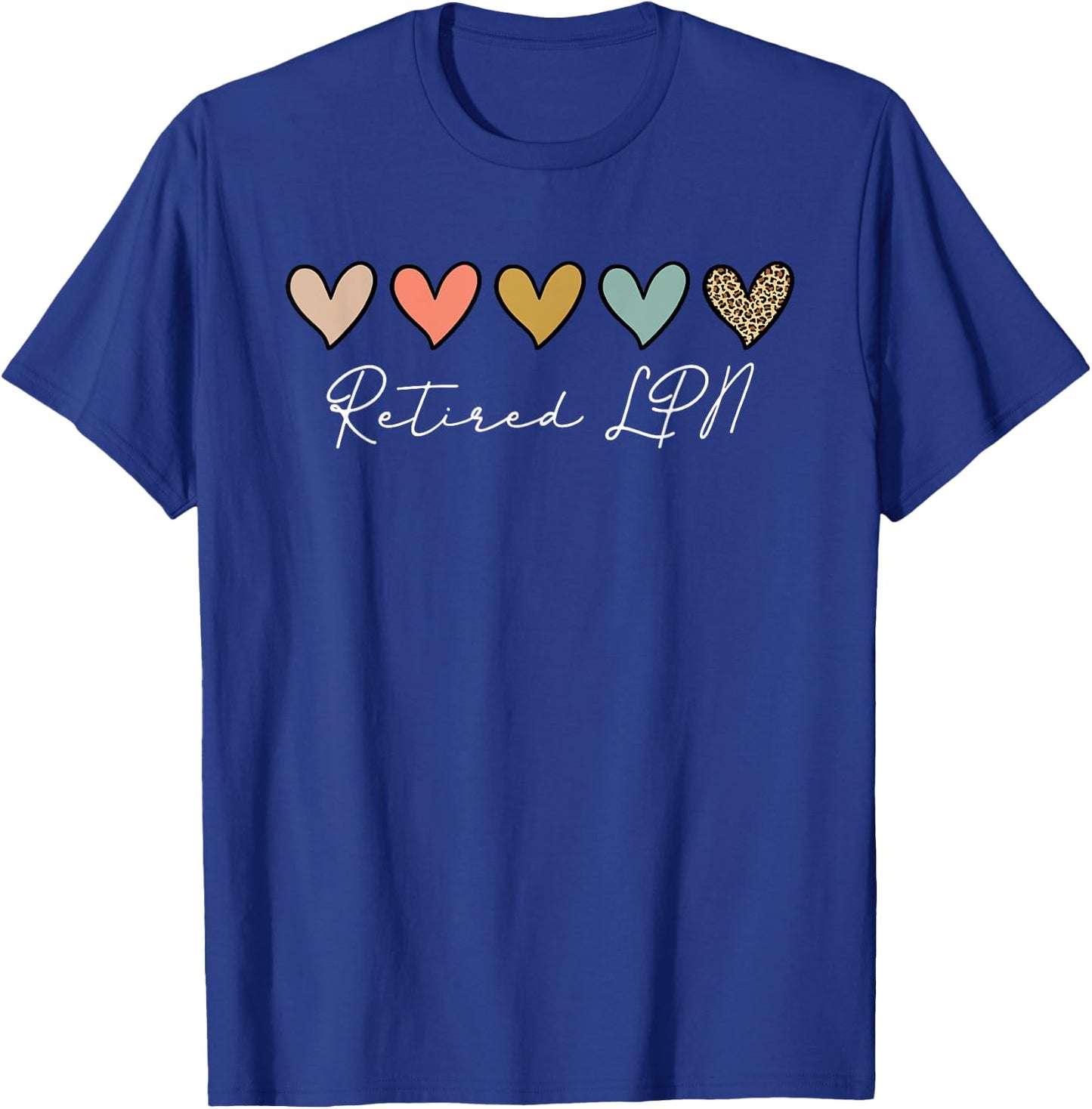 Retired LPN Retirement For LPN Nursing Retirement Party T-Shirt - T-Shirt | Royal