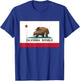California Republic Funny Humping Grizzly Bears CA State Map T-Shirt - T-Shirt | Royal