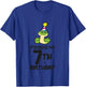 Snake Birthday It's My 7th Birthday Snake T-Shirt - T-Shirt | Royal