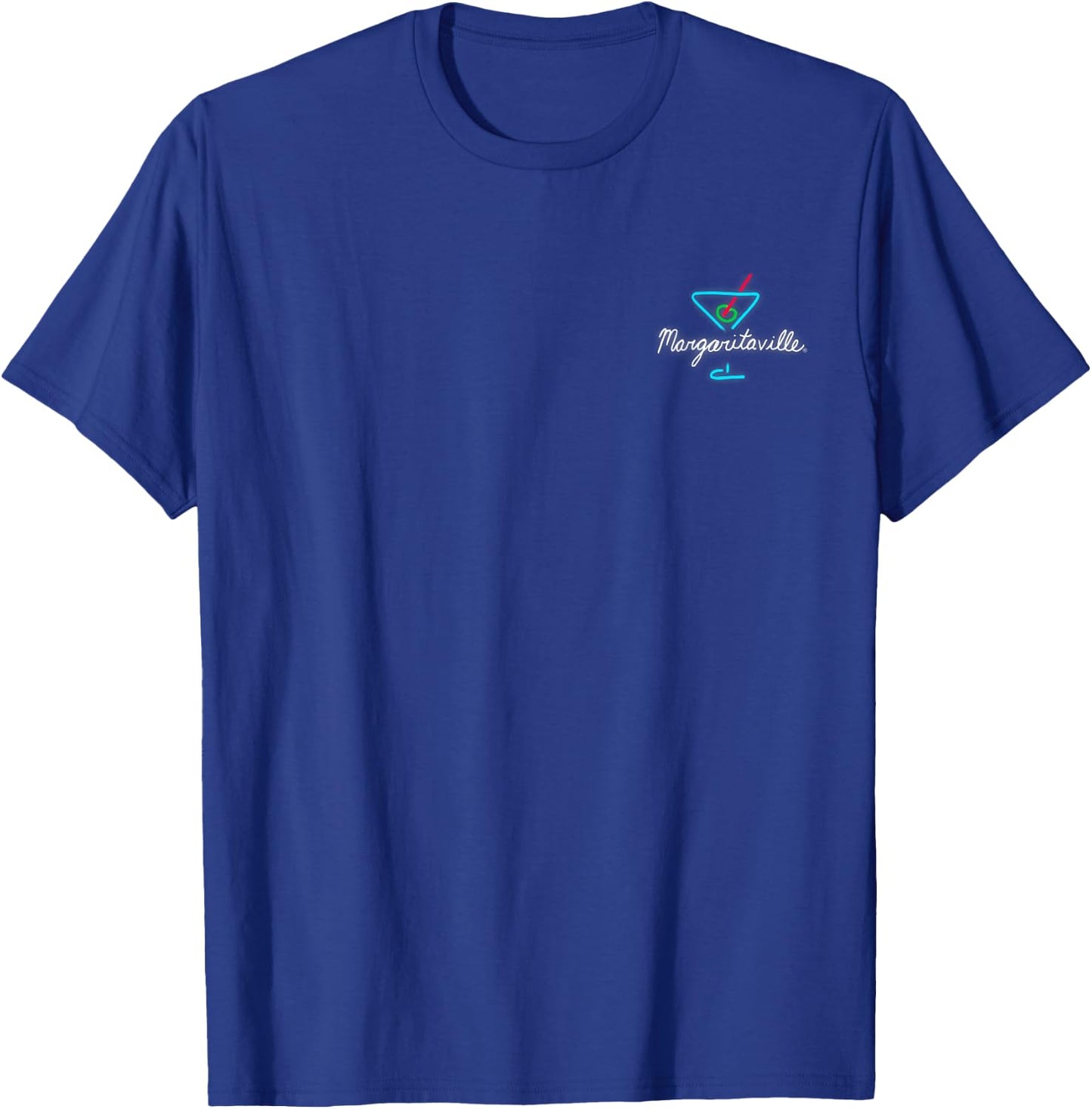 It's 5 O'clock Somewhere Neon Sign T-Shirt - T-Shirt | Royal