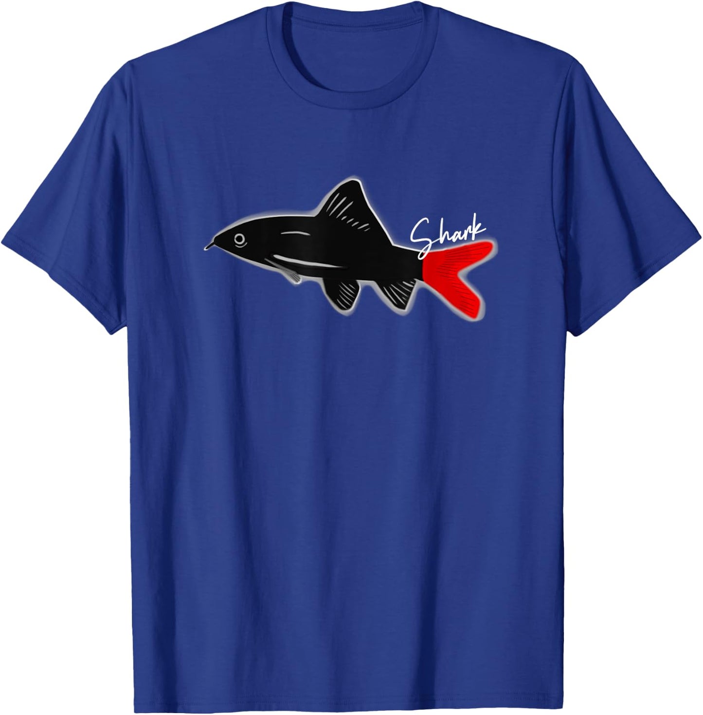 Red Tailed Shark Aquarium Fish Tank Keepers T-Shirt - T-Shirt | Royal