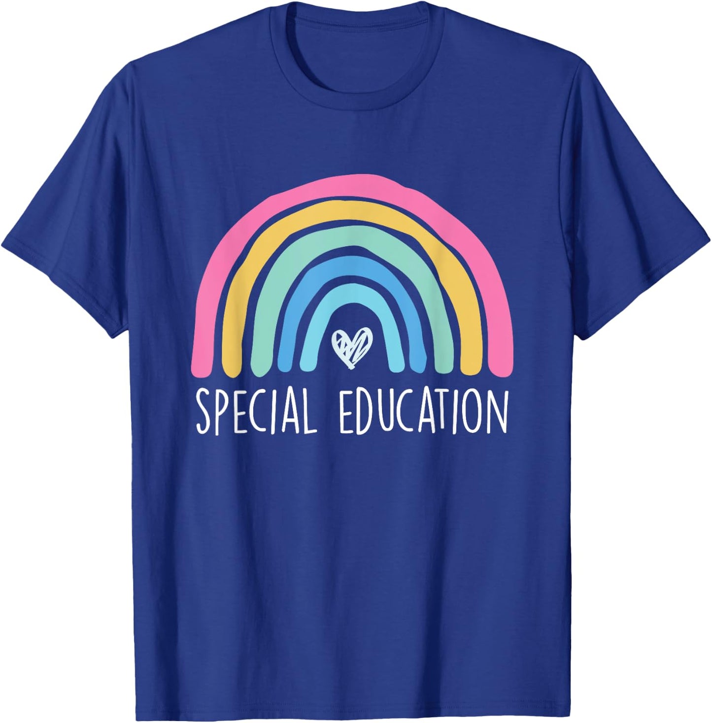 Special Education Sepd Teacher Paraprofessional Speducator Men Women T-Shirt - T-Shirt | Royal
