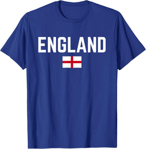 England Flag | Men Women Kids | England T-Shirt - T-Shirt | Royal