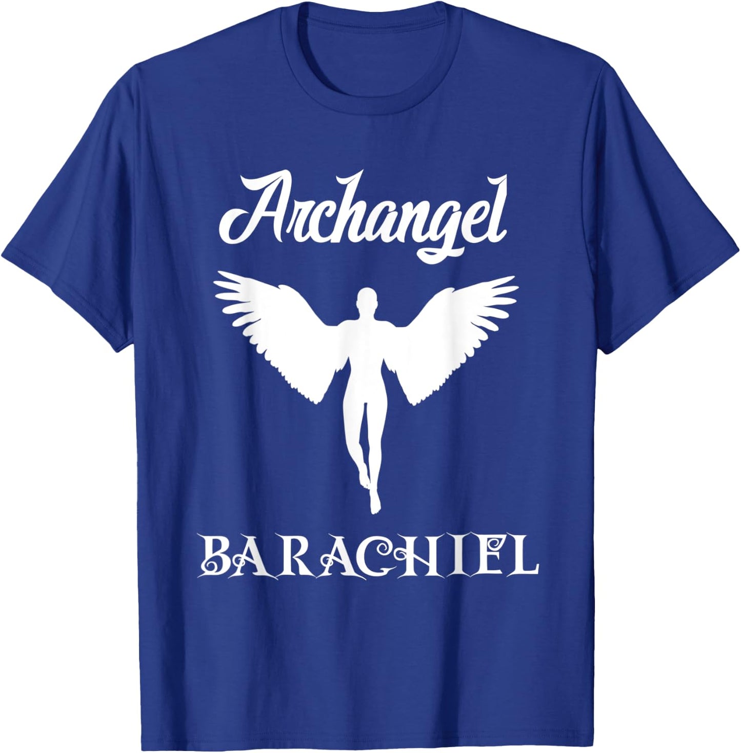 Saint Barachiel the Archangel Traditional Catholic Prayer T-Shirt - T-Shirt | Royal