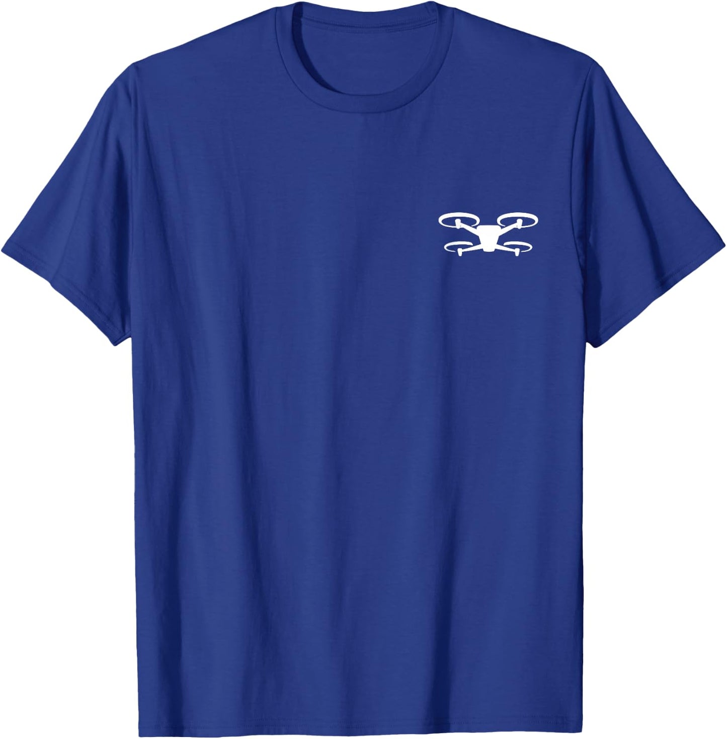 Drone Pilot Drone Operator Drone Quadcopter Pocket T-Shirt - T-Shirt | Royal