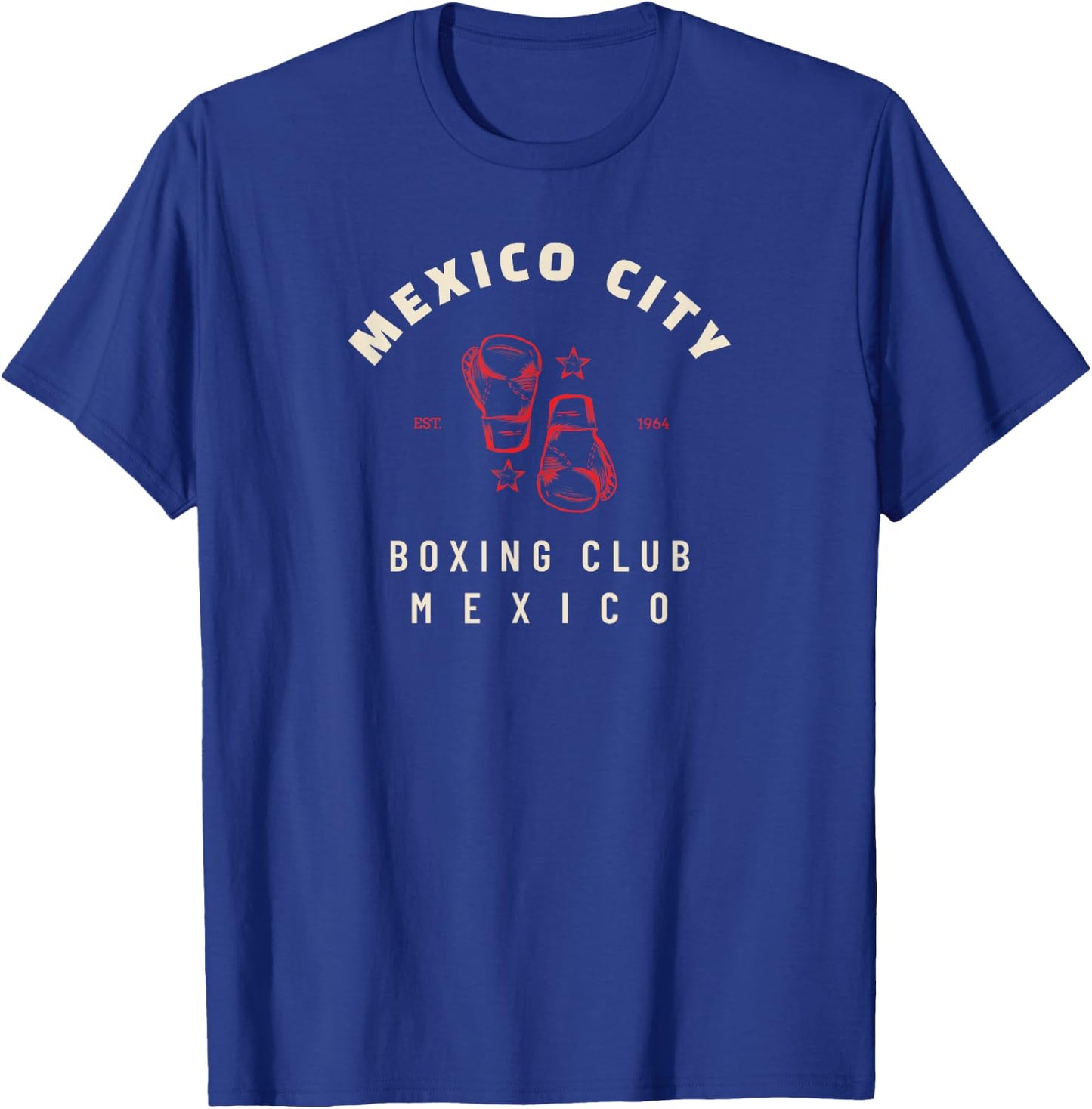 Mexico City Boxing Club Mexico - Boxing T-Shirt - T-Shirt | Royal