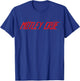 Mötley Crüe - Distressed Logo T-Shirt - T-Shirt | Royal