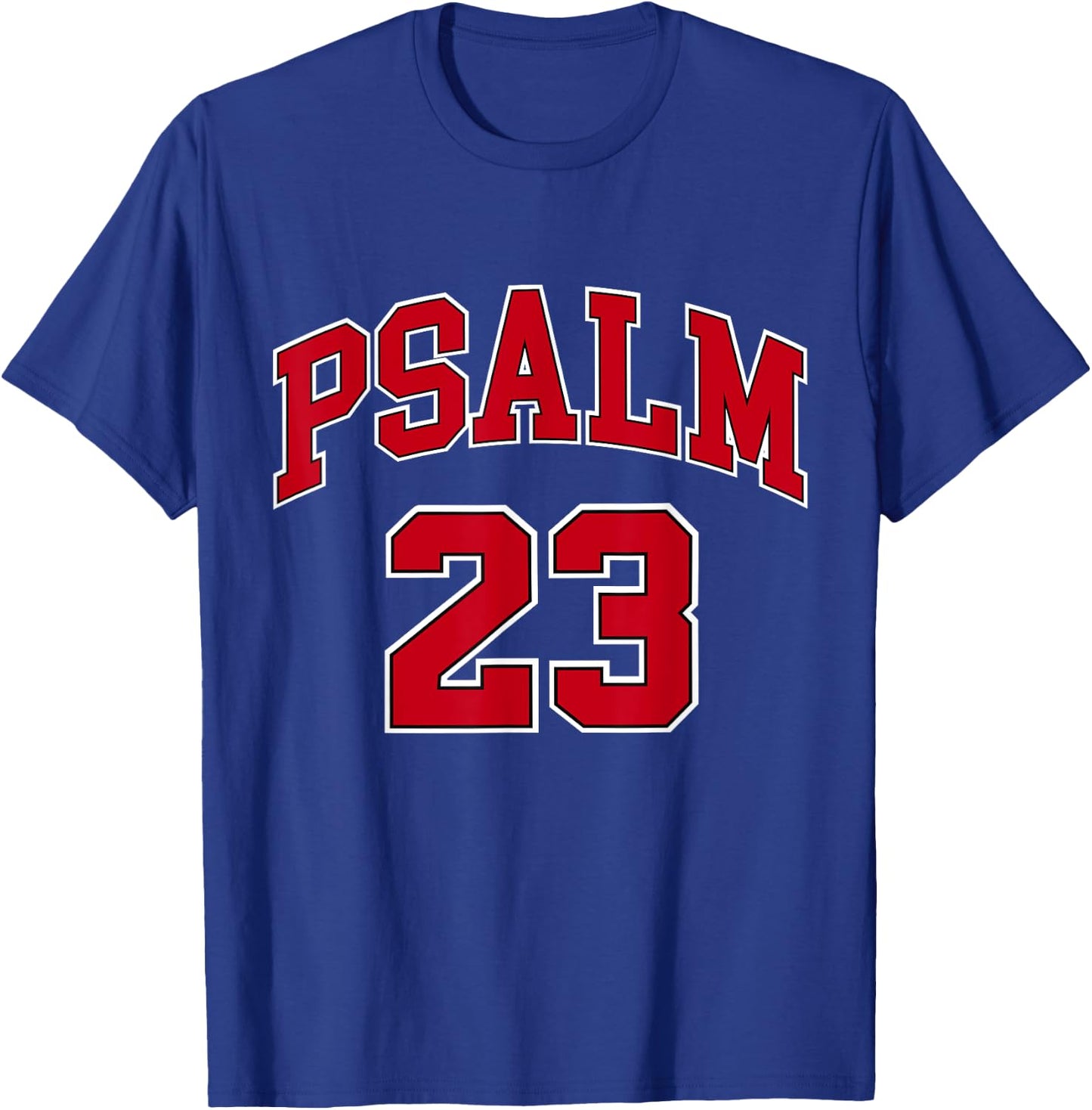 Psalm 23 shirt, Retro Sneakerhead, Christian Bible, Jesus T-Shirt - T-Shirt | Royal