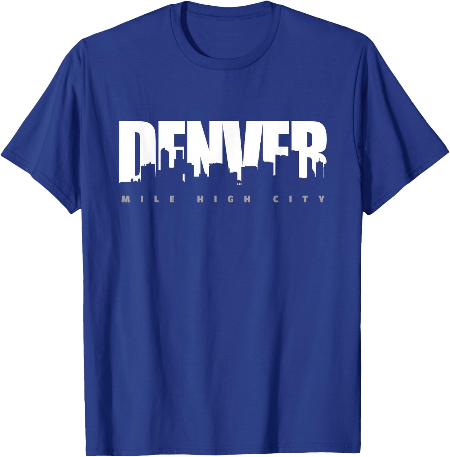 Denver Mile High City Colorado T-Shirt - T-Shirt | Royal
