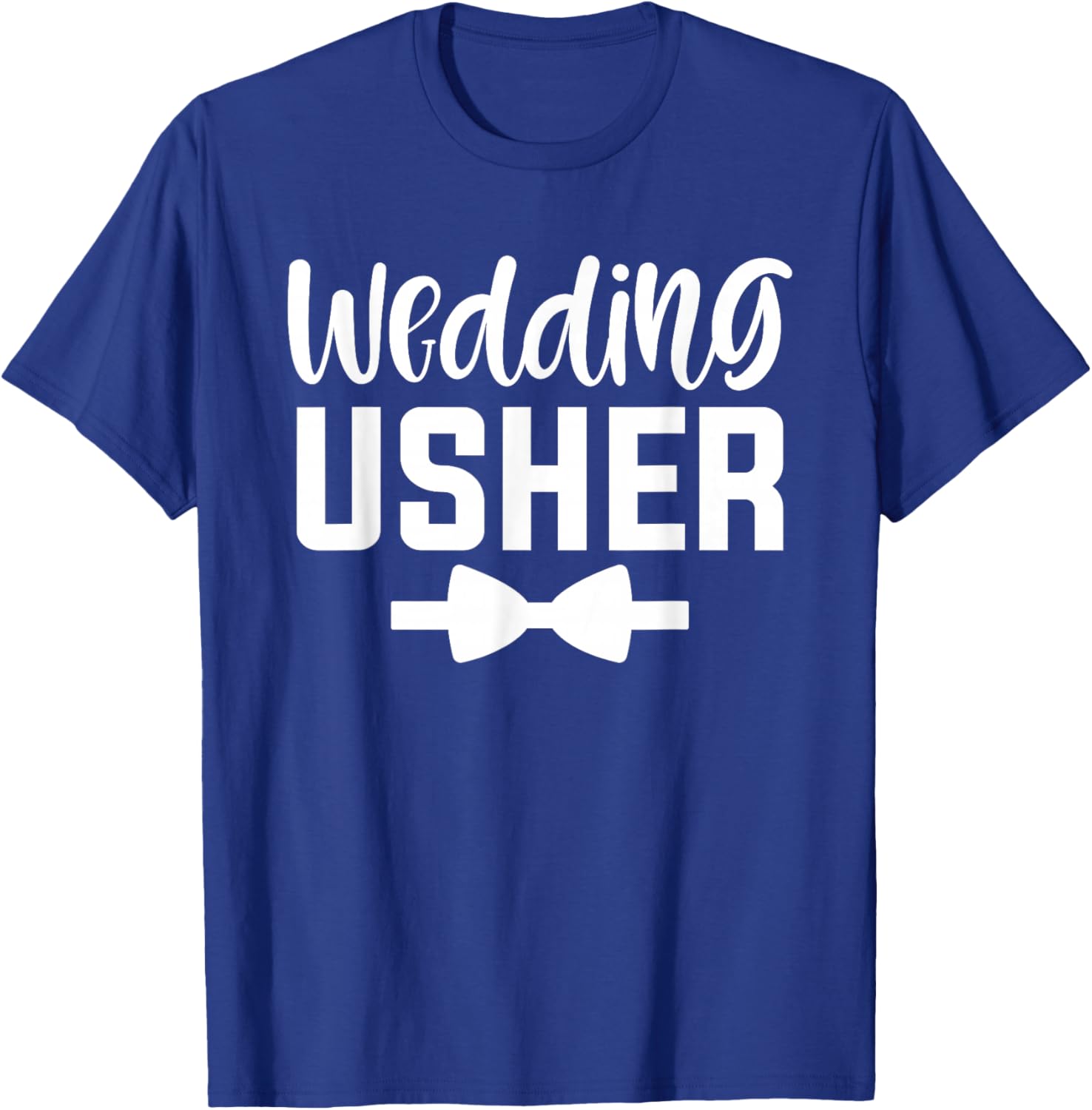 Wedding Usher Golden Wedding Anniversary T-Shirt - T-Shirt | Royal