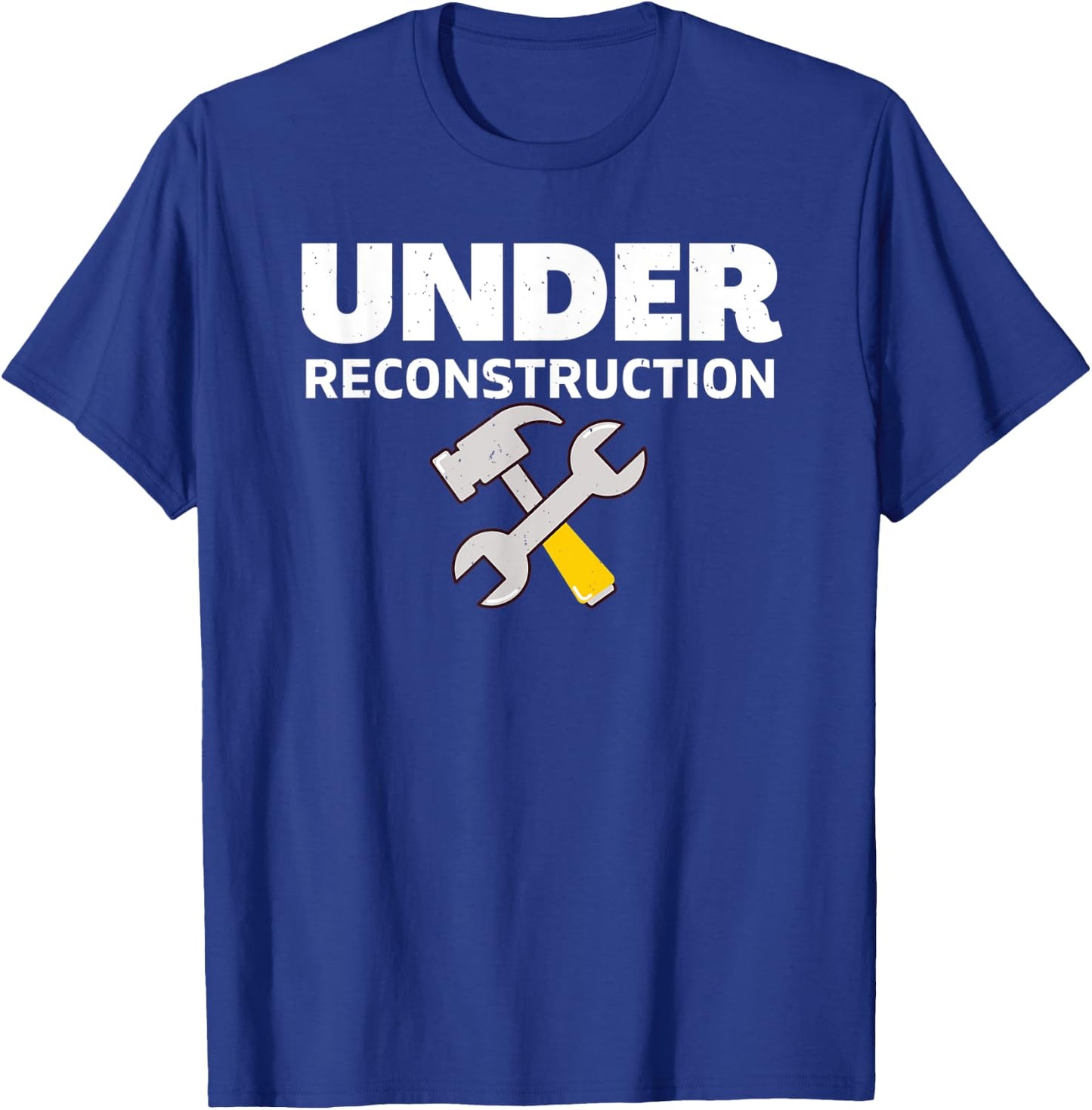 Under Reconstruction T-Shirt - T-Shirt | Royal