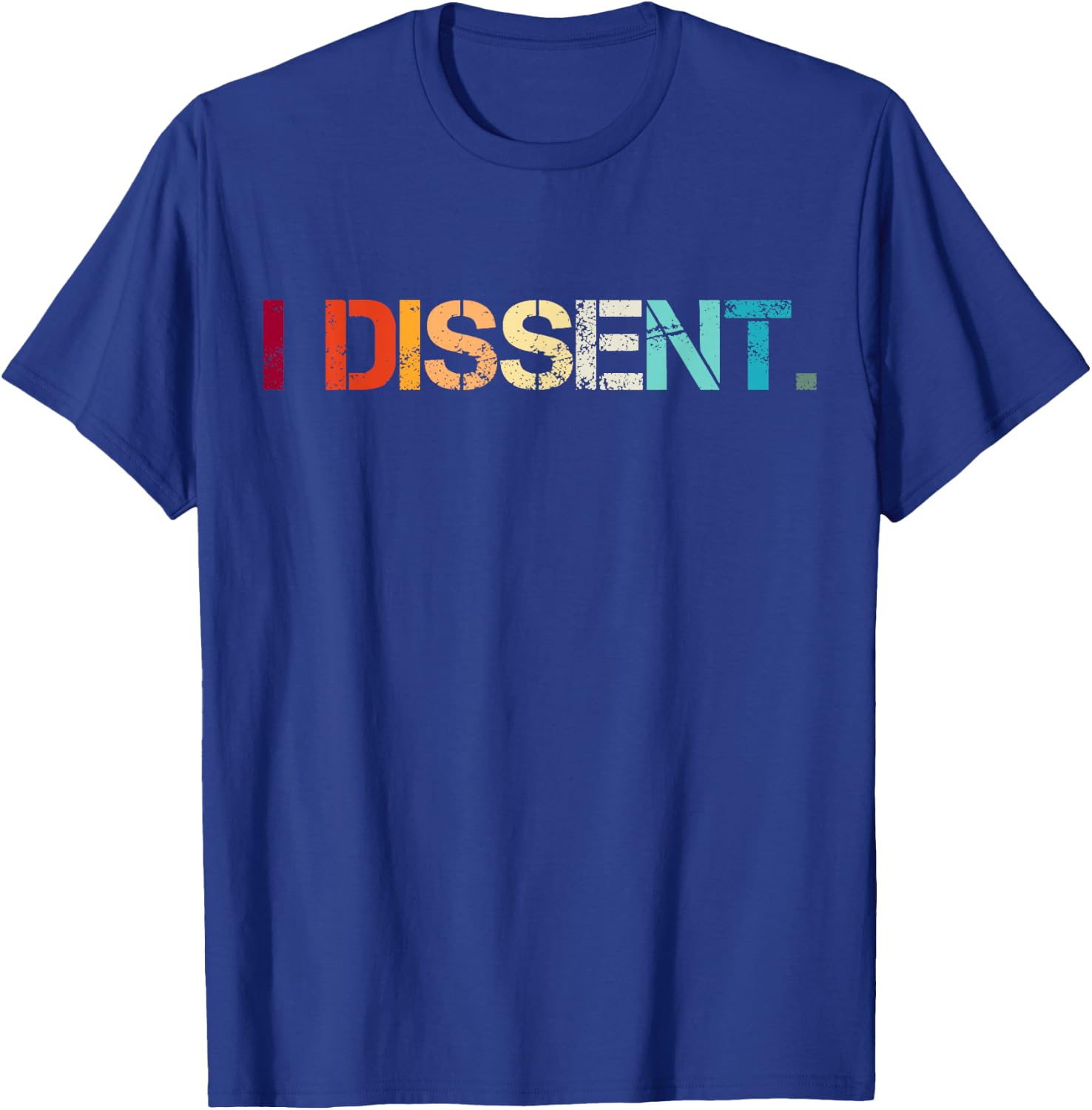 RBG I Dissent T-Shirt - T-Shirt | Royal