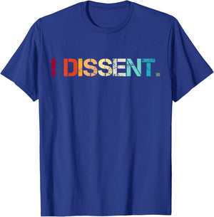RBG I Dissent T-Shirt - T-Shirt | Royal